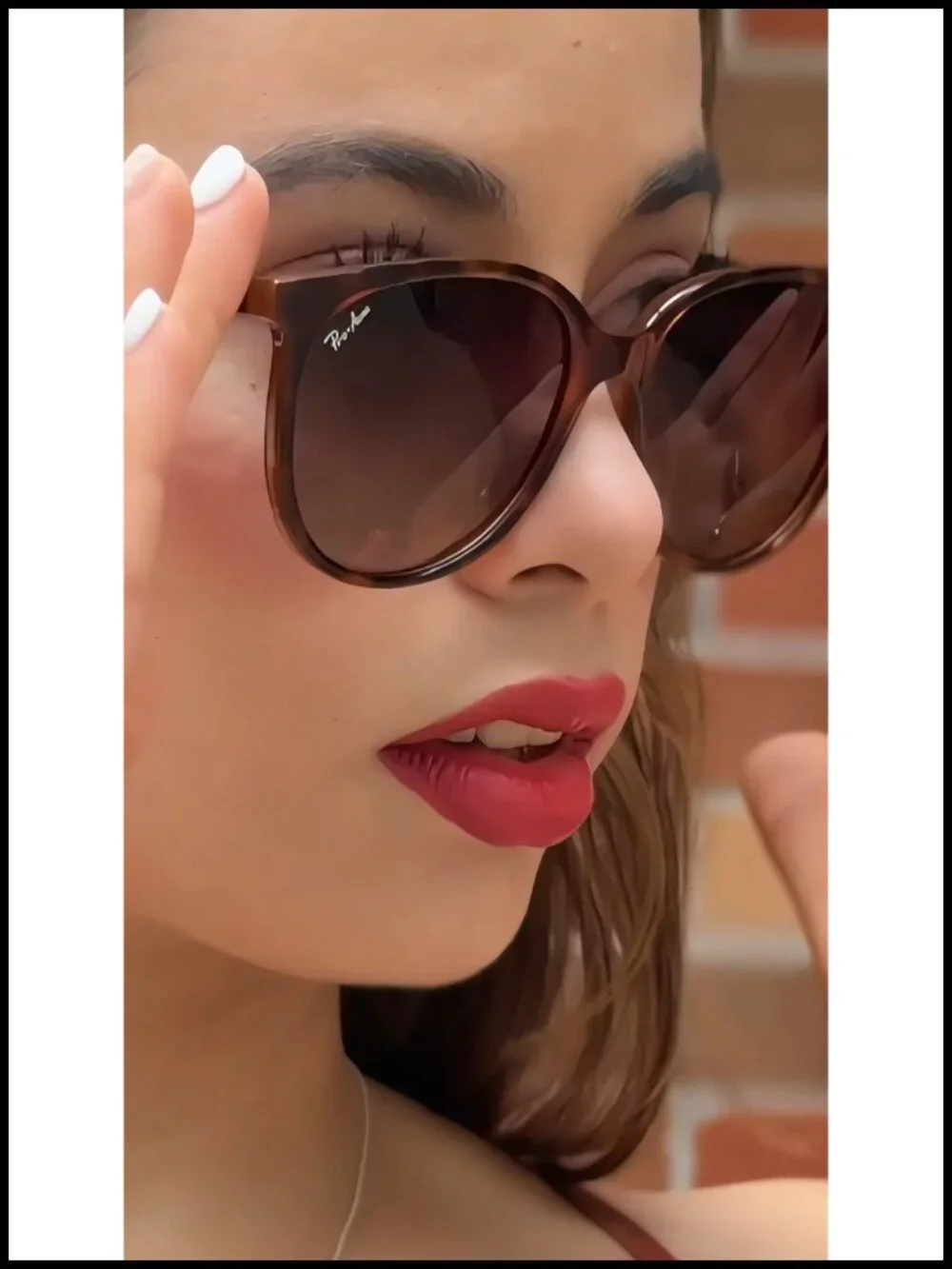 Retro Round Polarized UV400 Sunglasses, Lightweight Fashion Shades